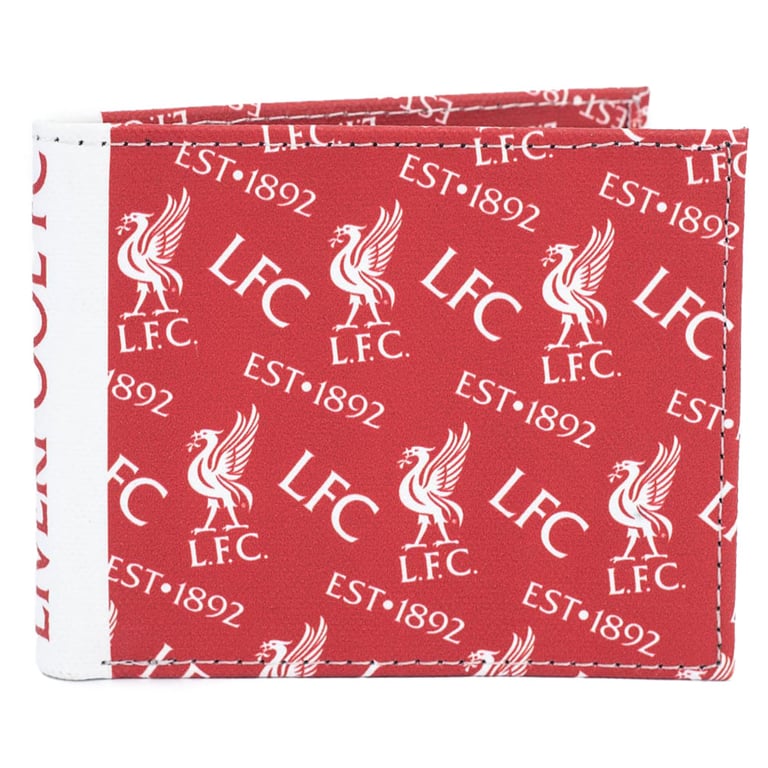 Liverpool FC Multi Icon Brushed Canvas Bi-Fold Wallet