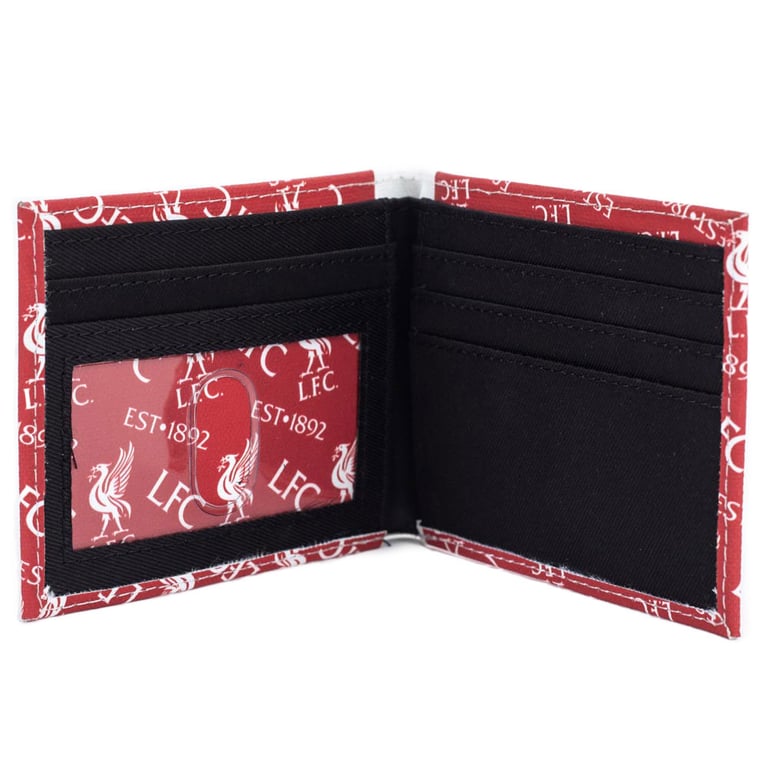 Liverpool FC Multi Icon Brushed Canvas Bi-Fold Wallet