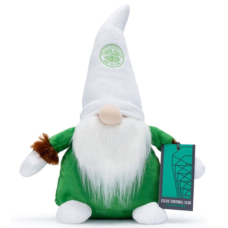 Celtic FC Plush Gonk - Soft Celtic Crest Collectible Toy