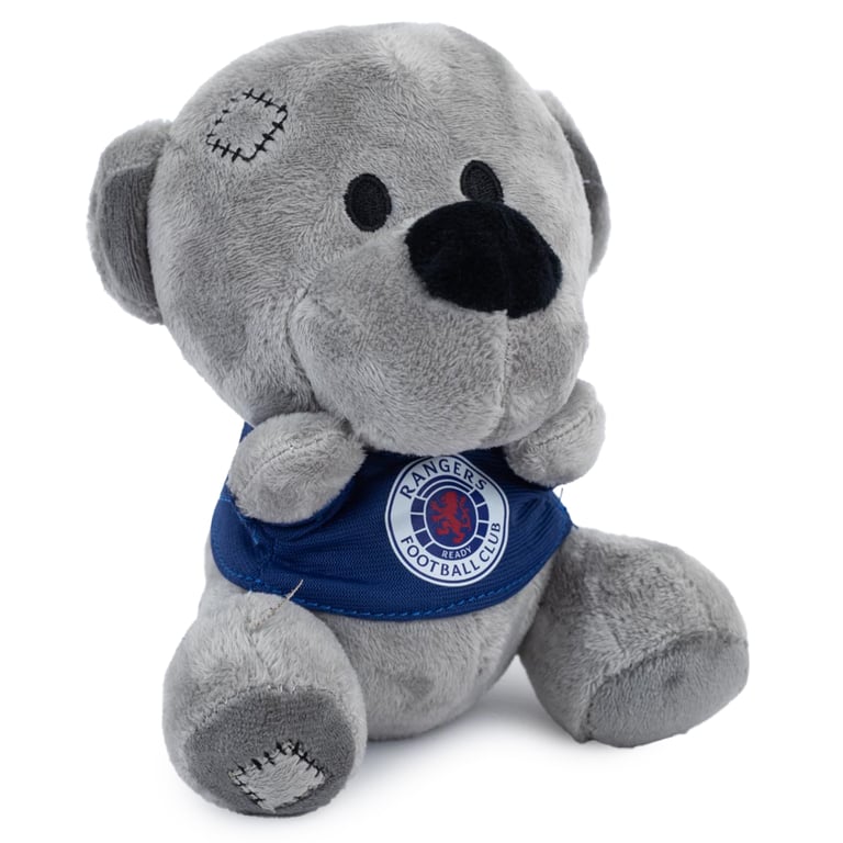 Rangers FC Timmy Bear - Soft 100 Polyester Plush Toy with Club Crest T-Shirt