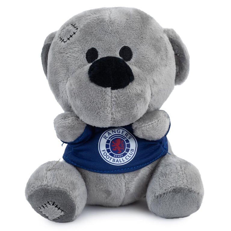 Rangers FC Timmy Bear - Soft 100 Polyester Plush Toy with Club Crest T-Shirt