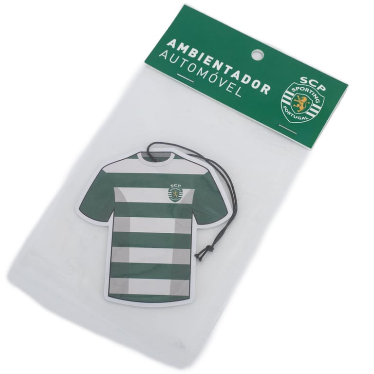Sporting CP Kit Long Lasting Shirt Shaped Air Freshener with Black Hanging String
