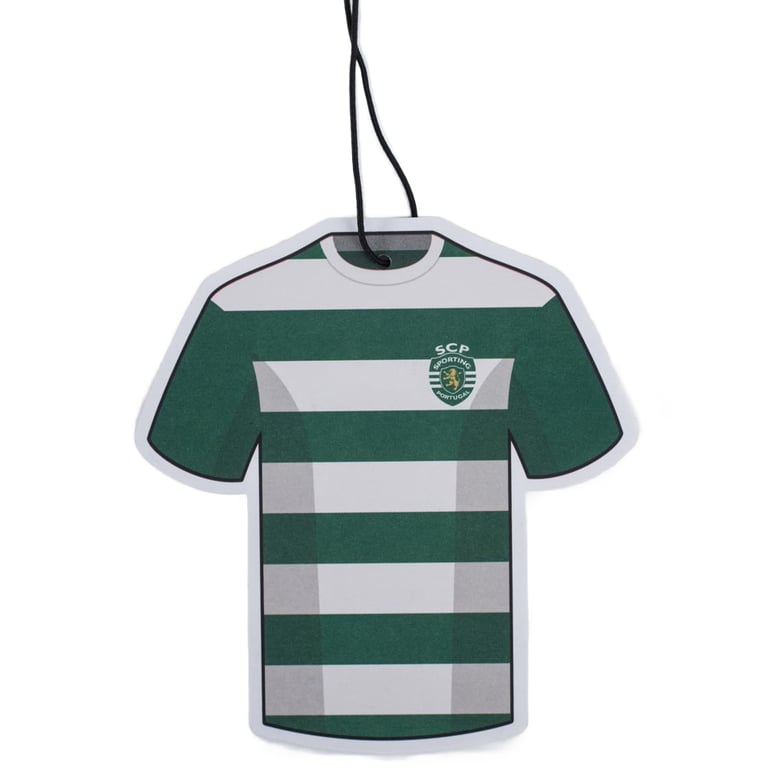 Sporting CP Kit Long Lasting Shirt Shaped Air Freshener with Black Hanging String