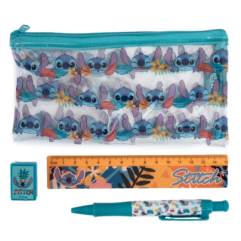 Lilo & Stitch Aloha Hawaii A4 Wiro Notepad Stationery Set