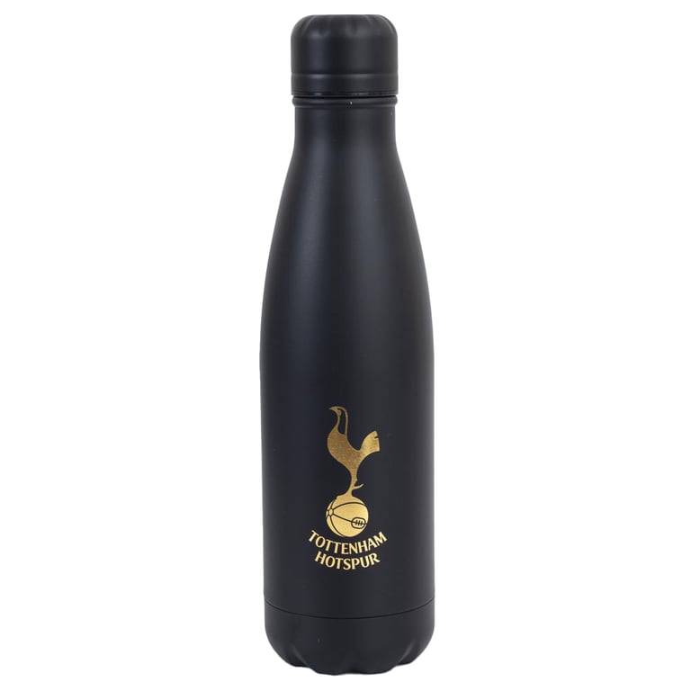 Tottenham Hotspur FC 24hr Thermal Stainless Steel Flask with Gold Spurs Crest