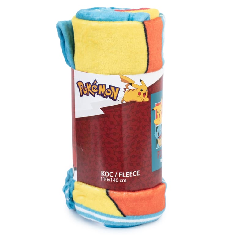 Pokmon Dream Team Polyester Fleece Blanket - Soft, Colorful, and Cozy