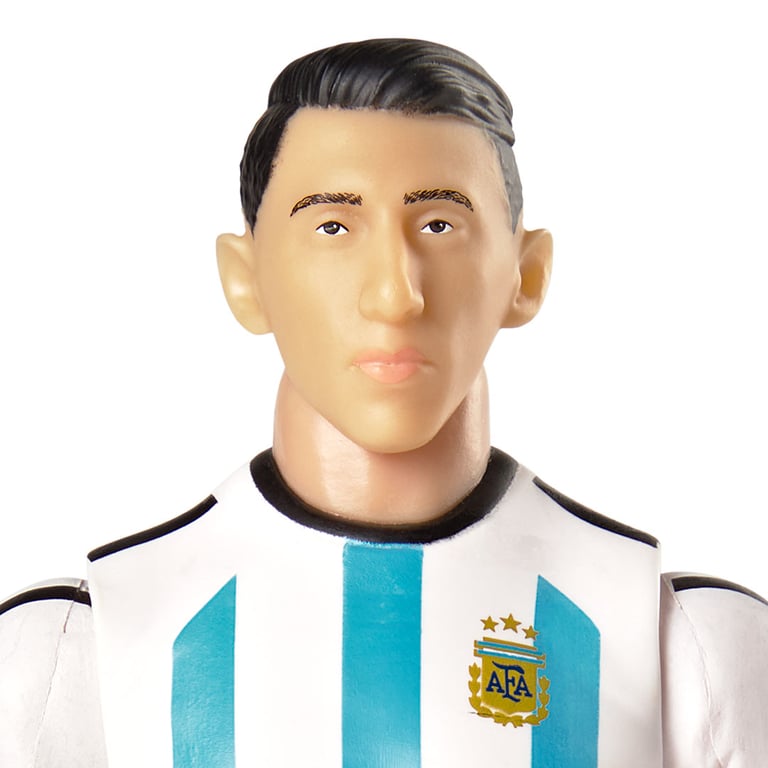 Argentina Di Maria 20cm Articulated Action Figure - Official Licensed Collectible with Jersey and Football Accessory