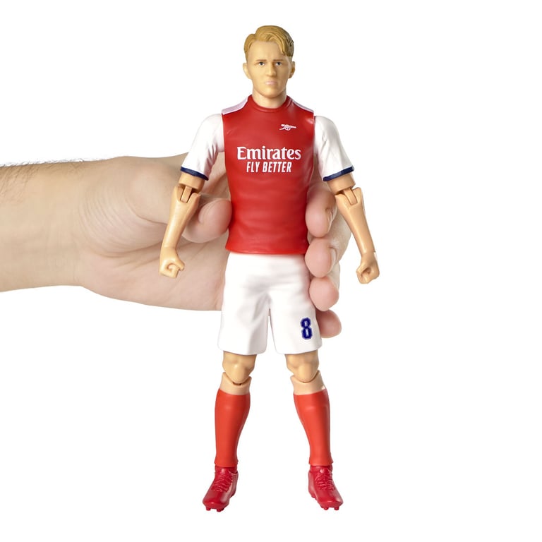 Arsenal FC Odegaard 20cm Detailed Action Figure - 10 Points of Articulation