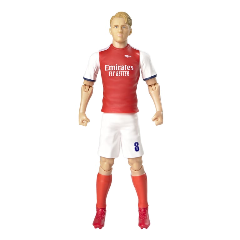 Arsenal FC Odegaard 20cm Detailed Action Figure - 10 Points of Articulation