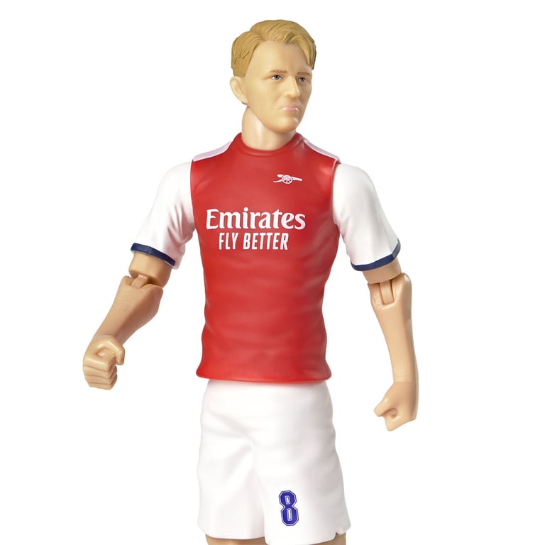 Arsenal FC Odegaard 20cm Detailed Action Figure - 10 Points of Articulation