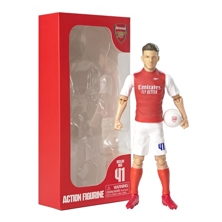 Arsenal FC Declan Rice 20cm Articulated Action Figure