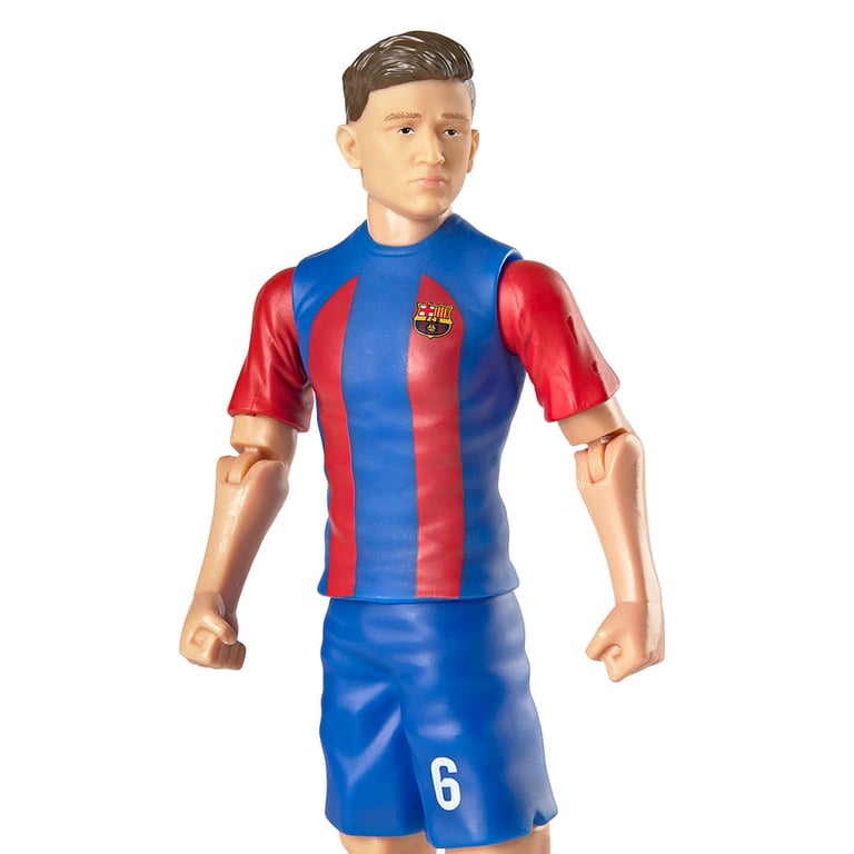 FC Barcelona Gavi 20cm Detailed Action Figure with Barca Football & Articulation