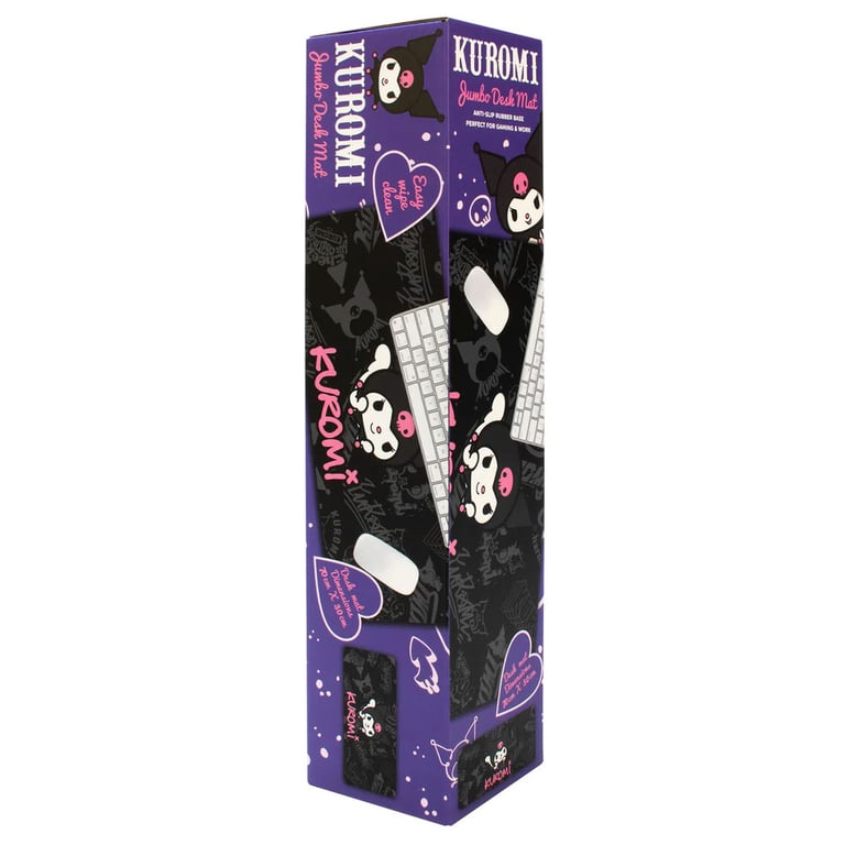 Kuromi Jumbo Neoprene Anti-Slip Desk Mat