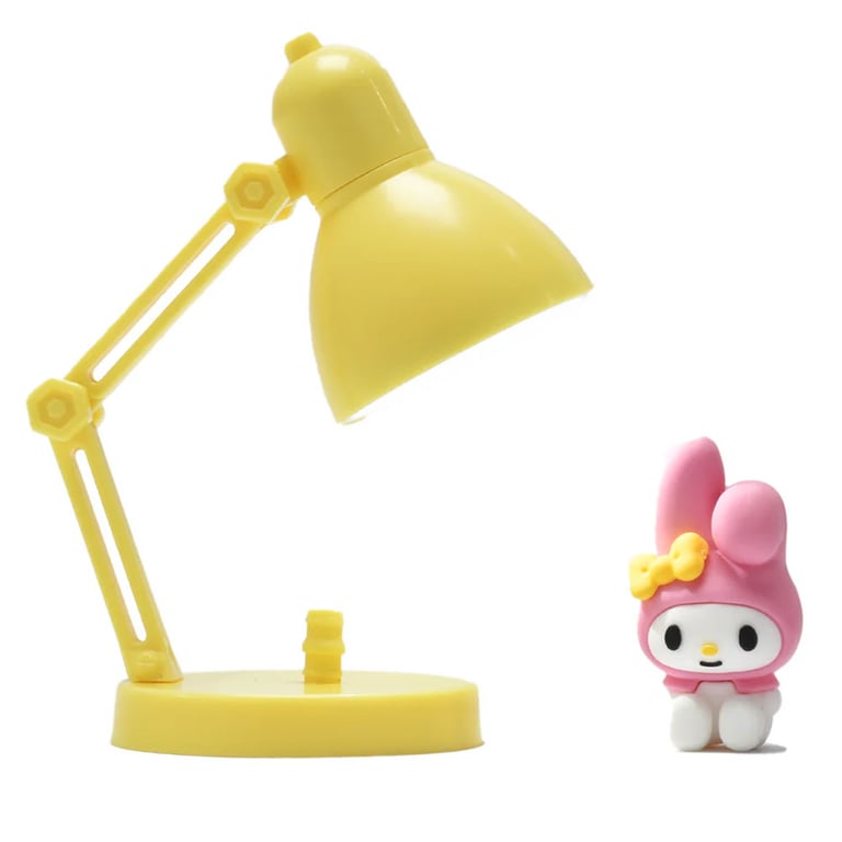 My Melody Adjustable LED Desk Lamp with Removable Chibi Figurine