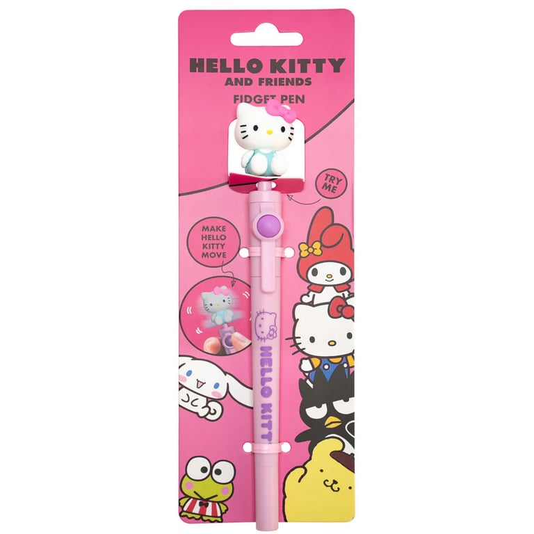Hello Kitty Removable Spin Fidget Ballpoint Pen