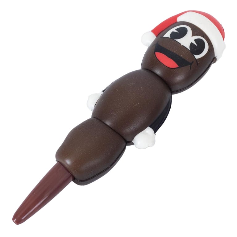 South Park Mr Hanky Ballpoint Pen - Squishy Design with Brown Ink