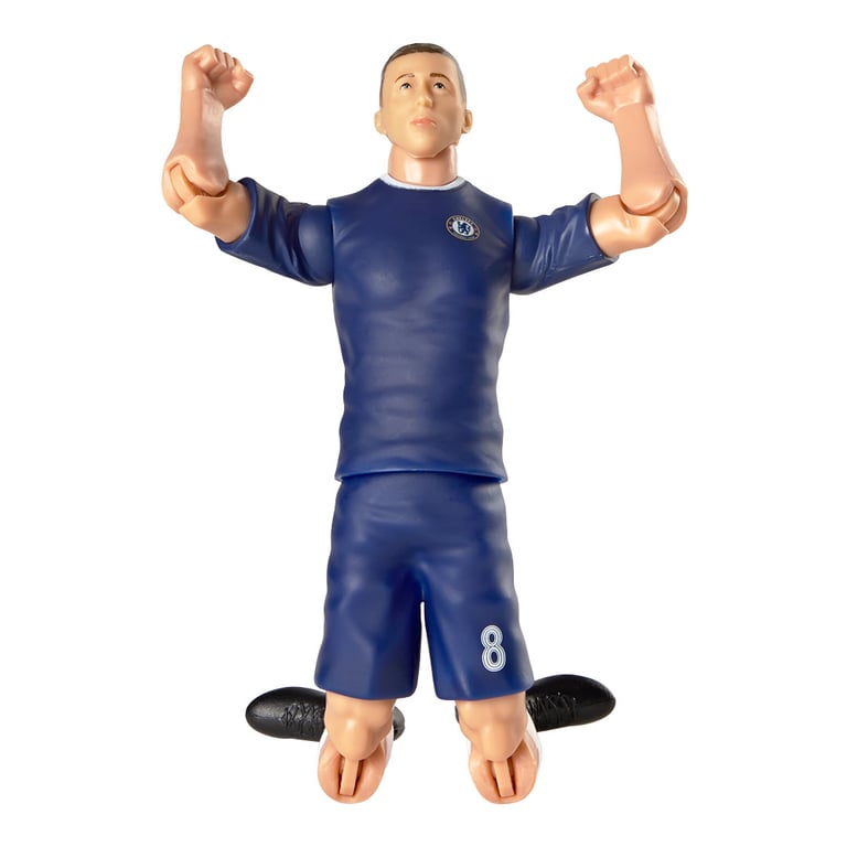Chelsea FC Enzo 20cm Action Figure - Detailed Figurine with Team Kit and Football Included