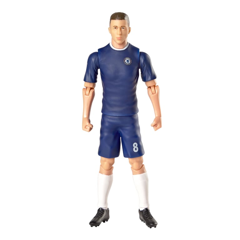 Chelsea FC Enzo 20cm Action Figure - Detailed Figurine with Team Kit and Football Included