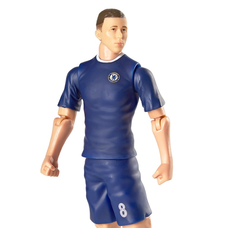 Chelsea FC Enzo 20cm Action Figure - Detailed Figurine with Team Kit and Football Included