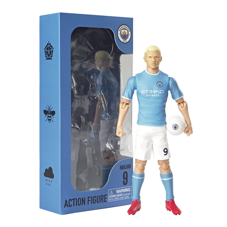Manchester City FC Erling Haaland 20cm Articulated Action Figure Collectible Figurine