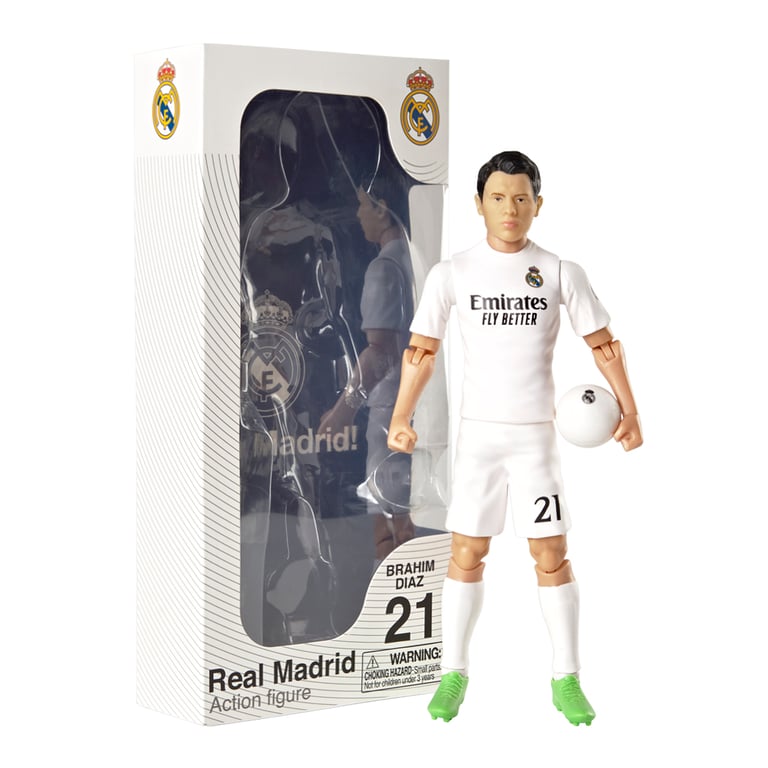 Real Madrid CF Brahim Diaz 20cm Detailed Action Figure with Articulation