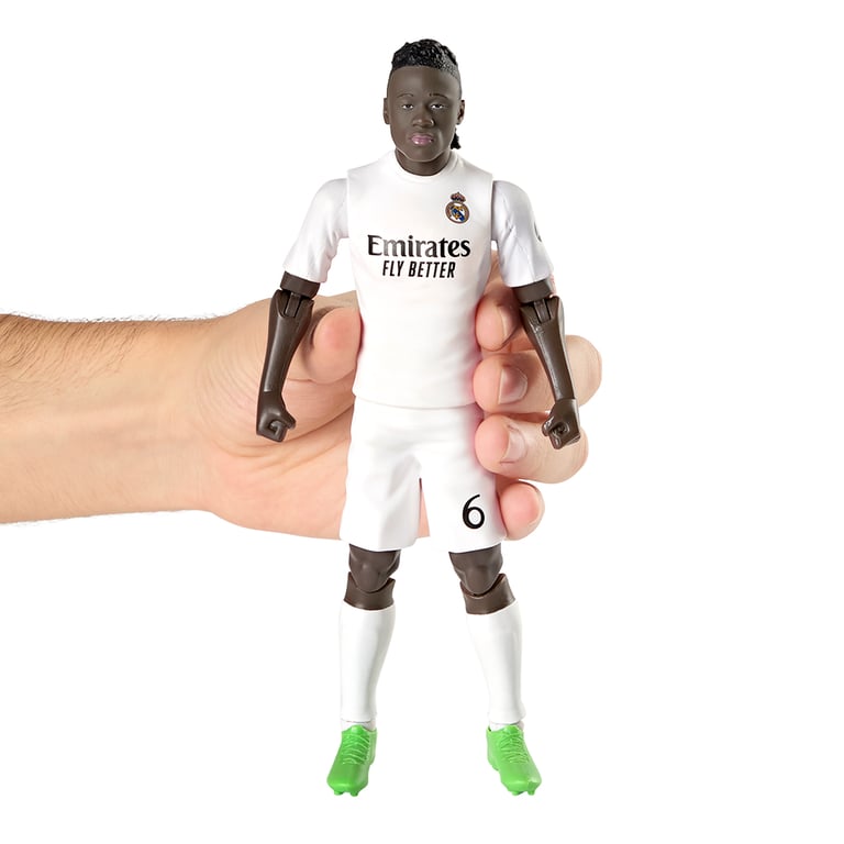 Real Madrid CF Camavinga 20cm Action Figure - Intricately Detailed with 10 Articulation Points