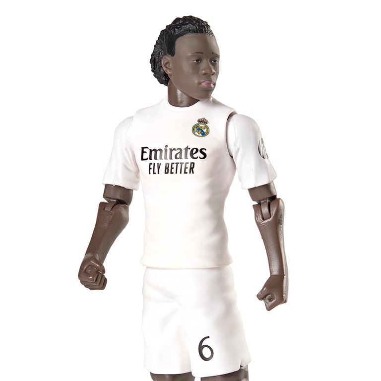 Real Madrid CF Camavinga 20cm Action Figure - Intricately Detailed with 10 Articulation Points