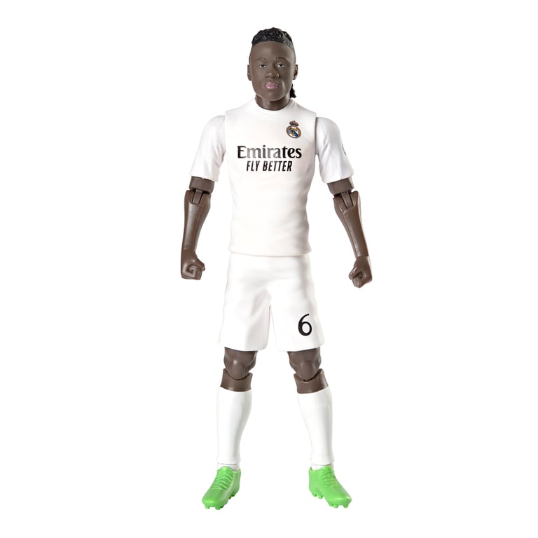 Real Madrid CF Camavinga 20cm Action Figure - Intricately Detailed with 10 Articulation Points