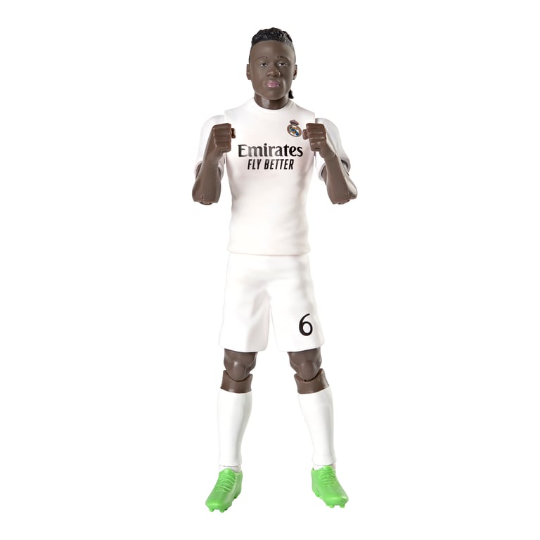 Real Madrid CF Camavinga 20cm Action Figure - Intricately Detailed with 10 Articulation Points