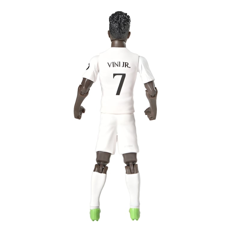 Vinicius Jr 20cm Articulated Action Figure - Official Real Madrid Soccer Player Figurine