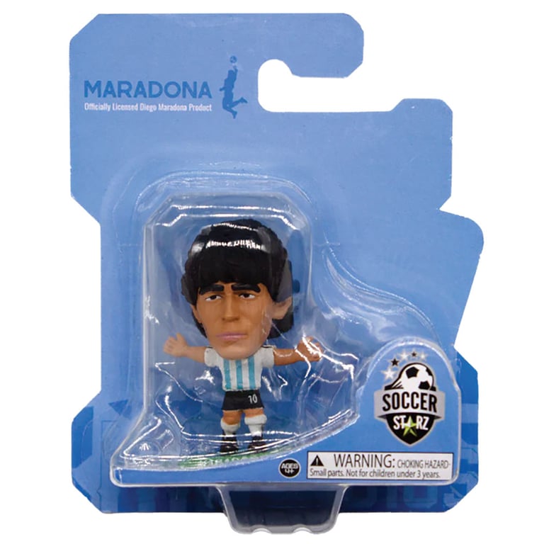 Maradona Argentina SoccerStarz 5cm Tall Collectible Figure on Green Base