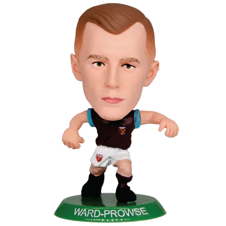West Ham United FC SoccerStarz James Ward-Prowse Collectible Figurine - 5cm Tall in Classic Home Kit