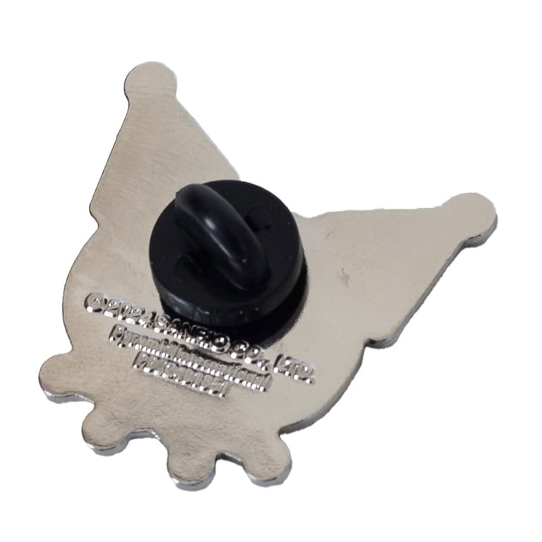 Kuromi Character Enamel Pin Badge - Colorful Collectible with Rubber Push Fixing