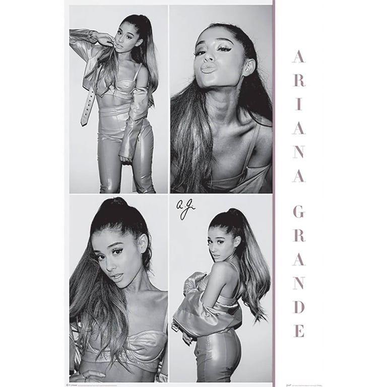 Ariana Grande Rolled Maxi Poster - High Resolution LA Photoshoot Artwork on Gloss Paper