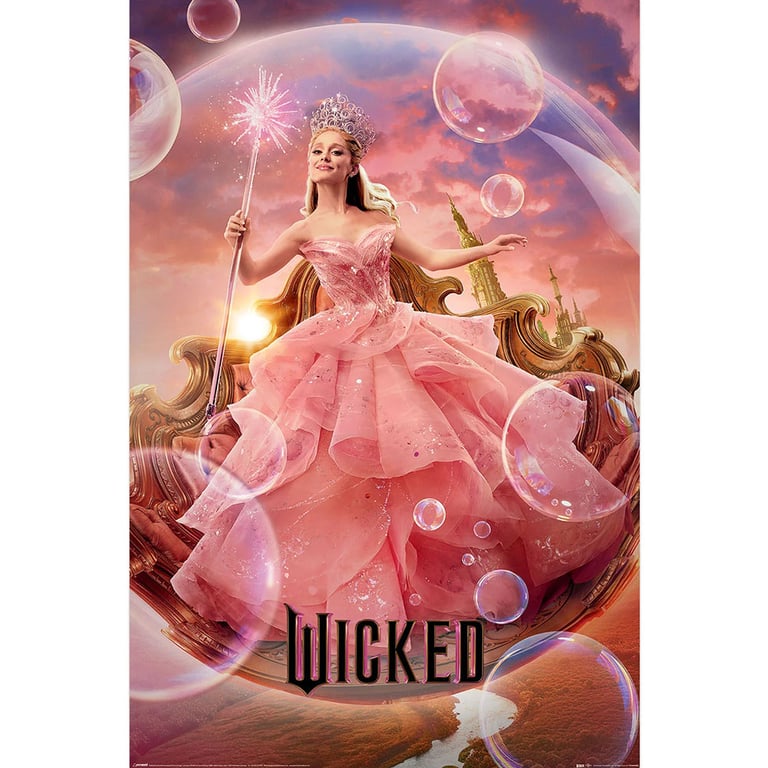 Wicked Glinda Rolled Maxi Poster - High Resolution Artwork on 150gsm Gloss Paper