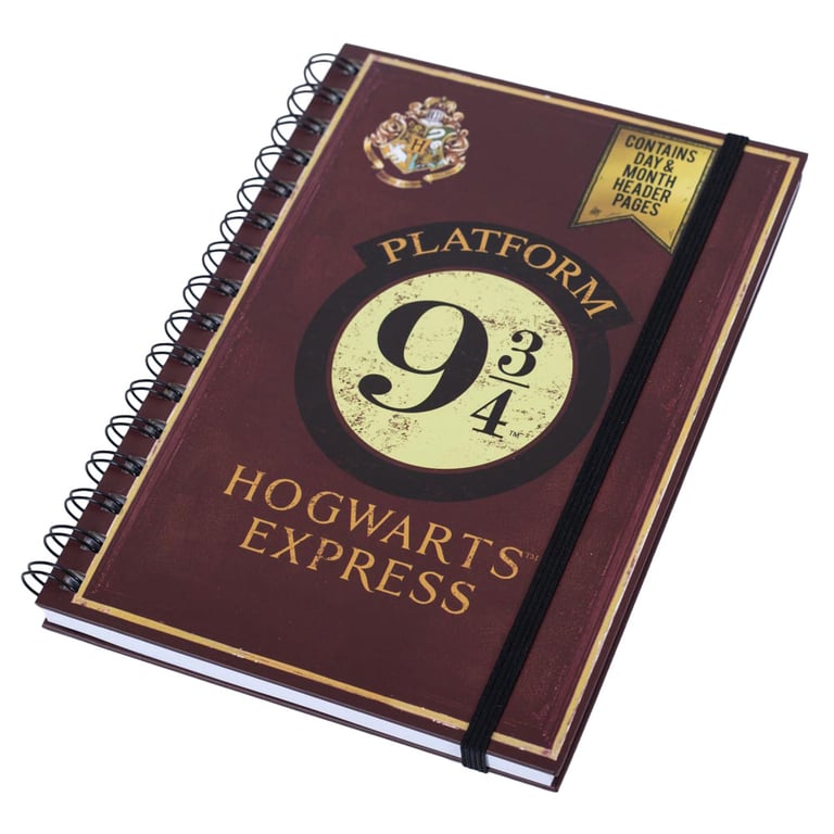 Harry Potter Hogwarts Express A5 Spiral Bound Notebook