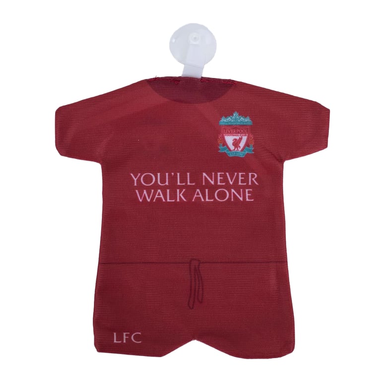 Liverpool FC Mini Kit - You ll Never Walk Alone Home and Car Hanger