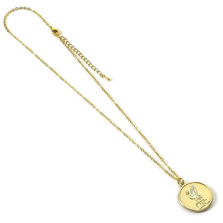 Liverpool FC Gold Finish Hypo-Allergenic Crest Necklace