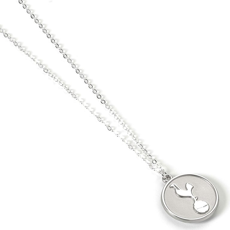 Tottenham Hotspur FC Silver Finish Hypo-Allergenic Crest Pendant Necklace