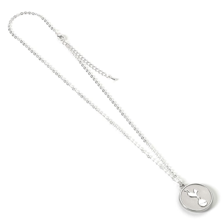 Tottenham Hotspur FC Silver Finish Hypo-Allergenic Crest Pendant Necklace