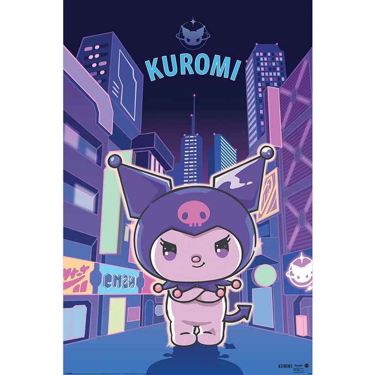 Kuromi Ambition 9 High Resolution Maxi Poster on 150gsm Gloss Paper