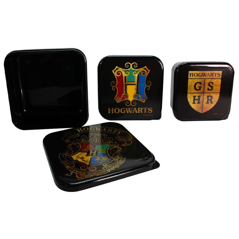 Harry Potter 3-in-1 Microwave Dishwasher Freezer Safe Snack Pots
