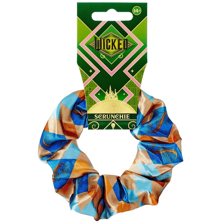 Shiz University Satin Hair Scrunchie - Colourful Logo Hairband