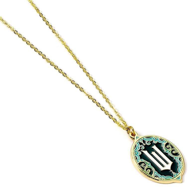 Wicked Silver Plated Emerald City Link Chain Necklace with Extender
