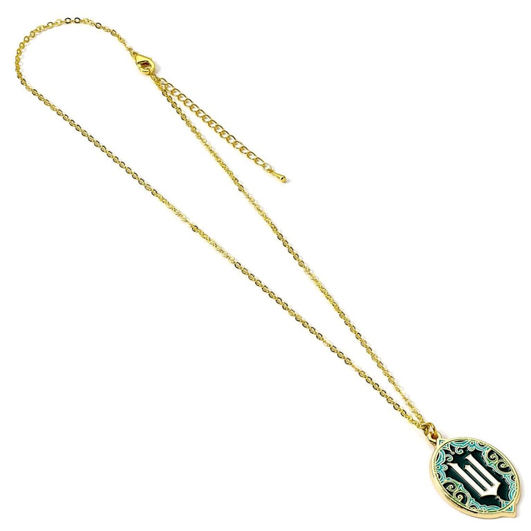 Wicked Silver Plated Emerald City Link Chain Necklace with Extender