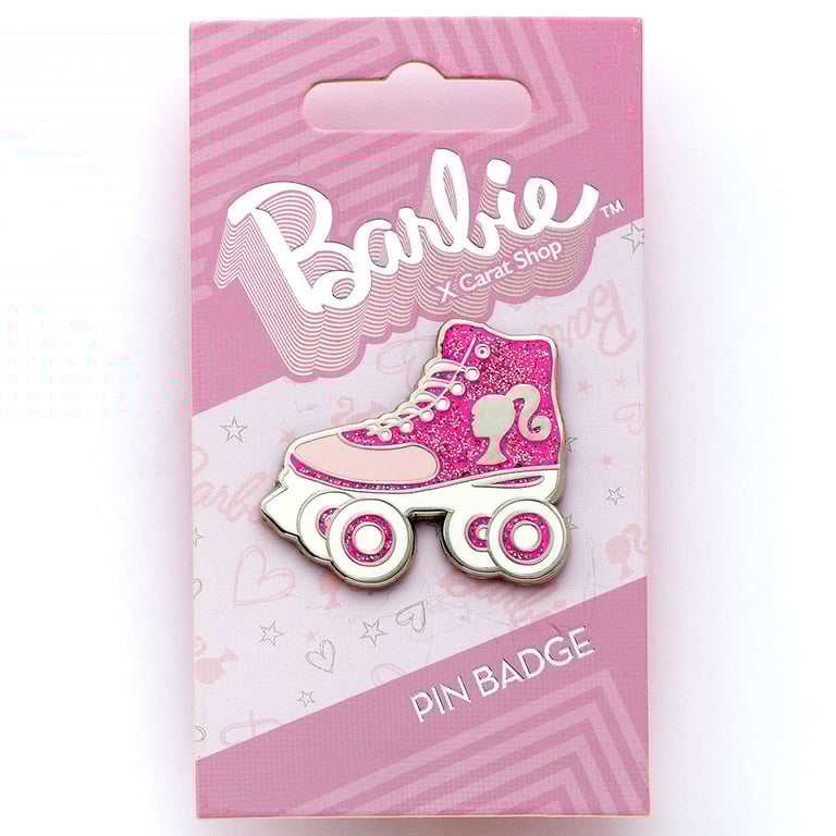 Barbie Roller Skate Enamel Pin Badge