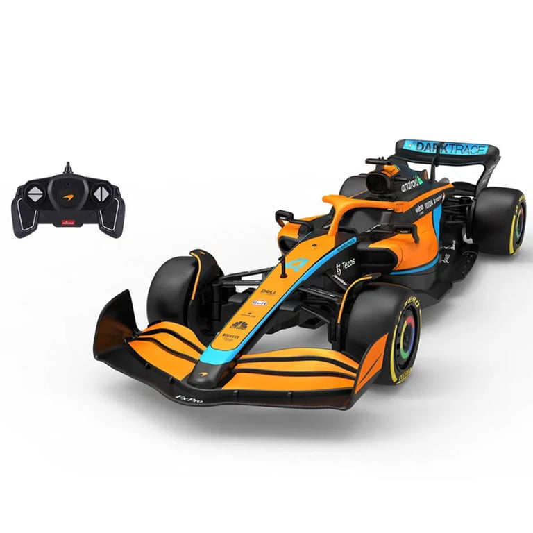 McLaren F1 MCL36 1:18 Scale Radio Controlled Car - Spring Suspension & Multi Direction Driving