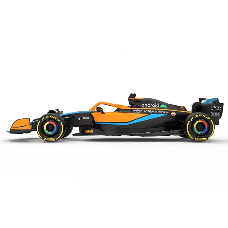 McLaren F1 MCL36 1:18 Scale Radio Controlled Car - Spring Suspension & Multi Direction Driving