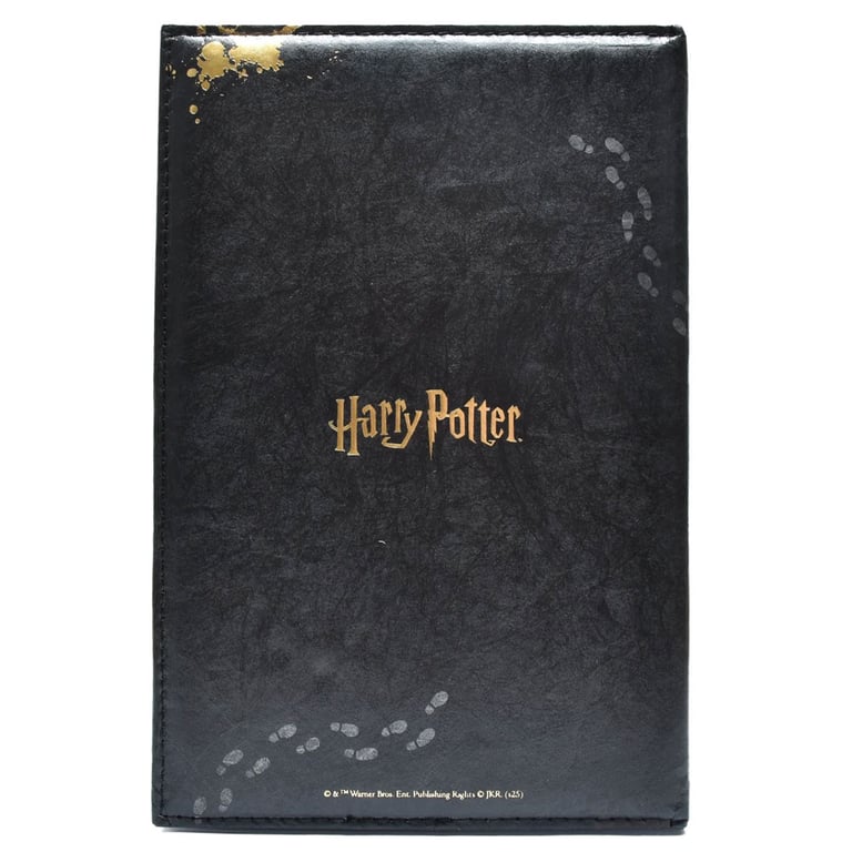 Harry Potter Marauders Map A5 Lined Notebook with Pocket