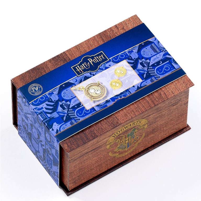 Harry Potter Time Turner Necklace & Earrings Gift Box Set - Inspired by Hermione s Polyjuice Potion Compartments